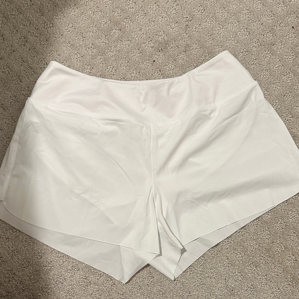 White Athletic Shorts (M)